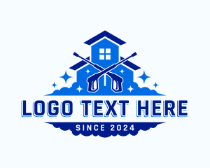 Maintenance - Power Wash Home Cleaning logo design