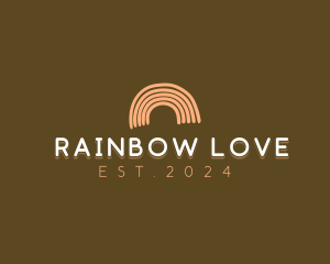 Kindergarten Rainbow Apparel logo design