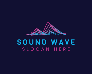 Music Sonic Sound Wave  logo design