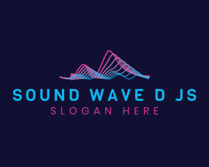 Music Sound Wave logo design