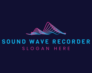 Music Sonic Sound Wave  logo design