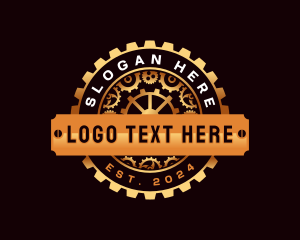 Engine - Engine Mechanical Gear logo design