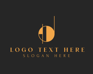 Art Deco Interior Designer Firm Logo