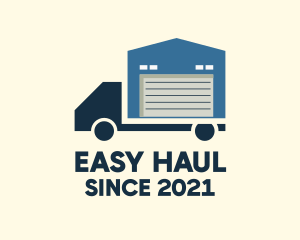 House Garage Truck logo design