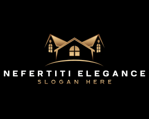 Elegant Roofing Realty logo design