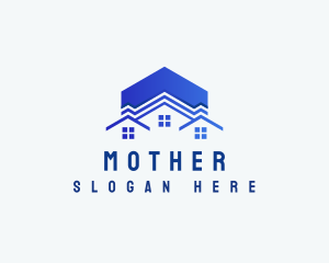 Developer - Home Roofing Builder logo design