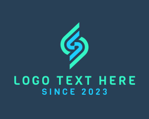 Digital Media Letter S Logo