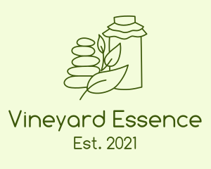 Essential Oil Massage  logo design