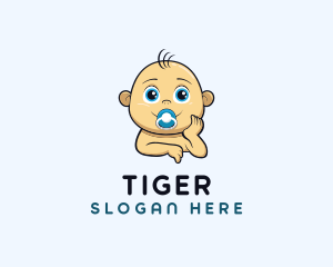 Children Center - Happy Baby Apparel logo design