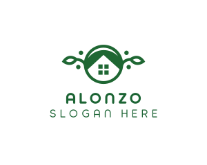 Green Vegan Home logo design