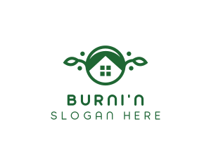 Green Vegan Home logo design