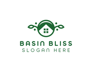 Green Vegan Home logo design