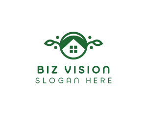 Green Vegan Home logo design