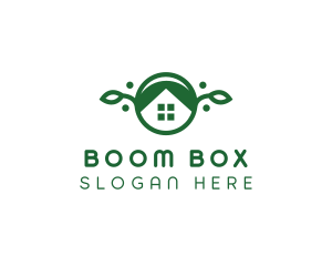 Green Vegan Home logo design