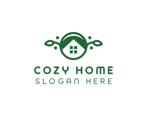 Green Vegan Home logo design