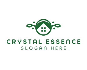 Green Vegan Home logo design