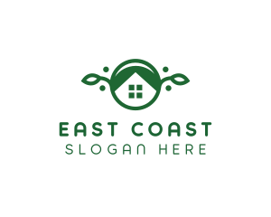 Green Vegan Home logo design