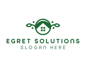 Green Vegan Home logo design