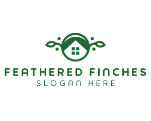 Green Vegan Home logo design