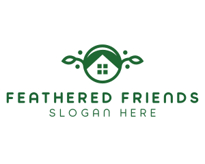 Green Vegan Home logo design