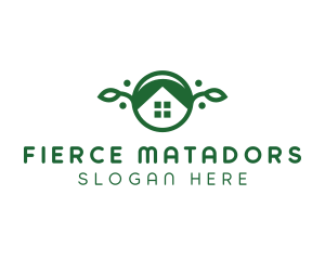 Green Vegan Home logo design