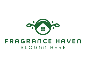 Green Vegan Home logo design