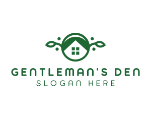 Green Vegan Home logo design