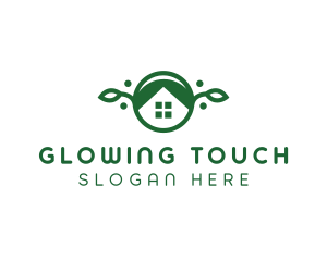 Green Vegan Home logo design