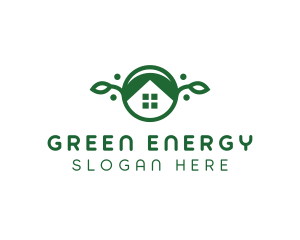 Green Vegan Home logo design