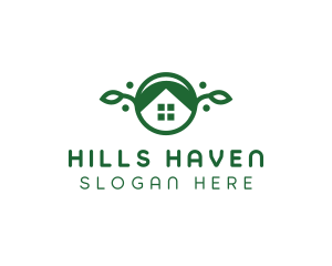 Green Vegan Home logo design