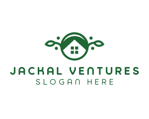 Green Vegan Home logo design