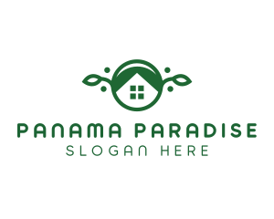 Green Vegan Home logo design