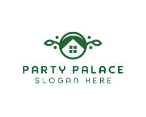 Green Vegan Home logo design