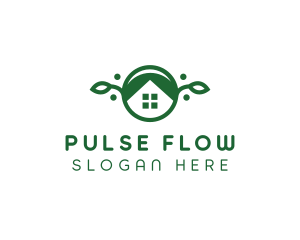 Green Vegan Home logo design