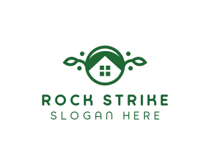 Green Vegan Home logo design