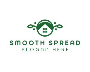 Green Vegan Home logo design