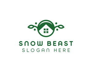 Green Vegan Home logo design