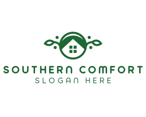 Green Vegan Home logo design