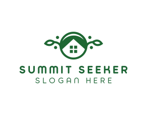 Green Vegan Home logo design