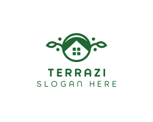 Green Vegan Home logo design