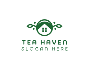 Green Vegan Home logo design