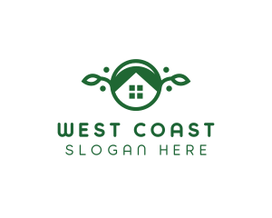 Green Vegan Home logo design