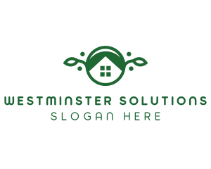 Green Vegan Home logo design