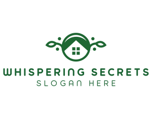 Green Vegan Home logo design