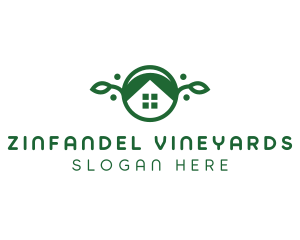 Green Vegan Home logo design