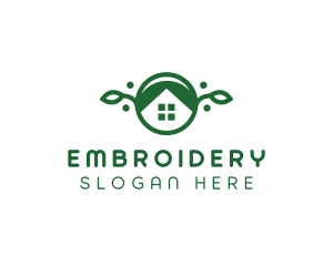 Green Vegan Home logo design