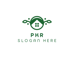 Green Vegan Home logo design