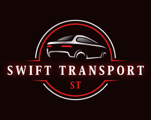 Car Taillight Maintenance logo design