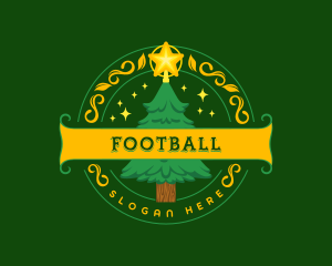 Seasonal - Festive Christmas Tree logo design