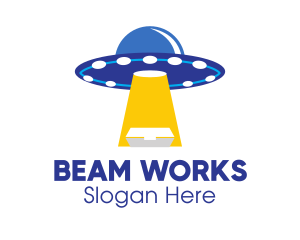 Beam - Alien Food Delivery logo design
